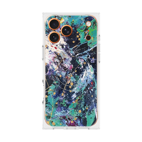 プレミアムスクエアケース with MagSafe［ 呪術廻戦 - 油絵 - 伏黒 恵 ］