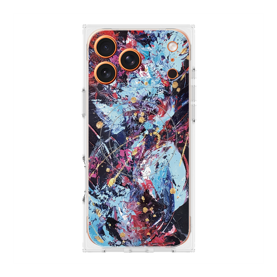 プレミアムスクエアケース with MagSafe［ 呪術廻戦 - 油絵 - 五条 悟 ］