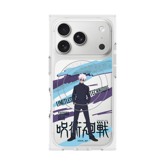 プレミアムスクエアケース with MagSafe［ 呪術廻戦 - 立ち絵 - 五条 悟（懐玉・玉折） ］