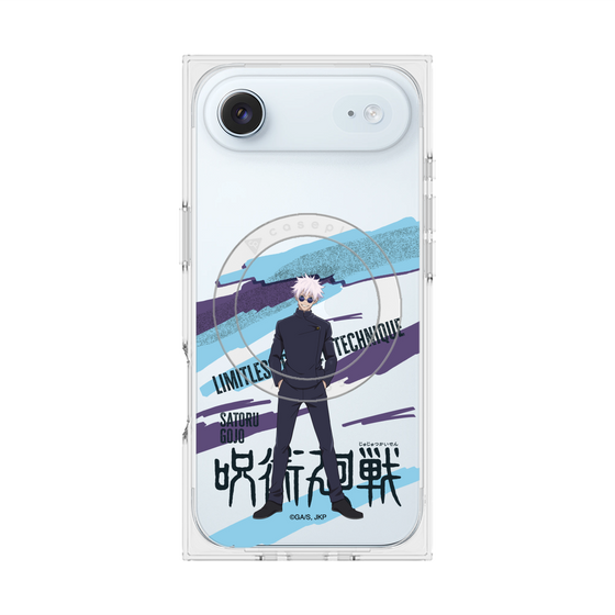 プレミアムスクエアケース with MagSafe［ 呪術廻戦 - 立ち絵 - 五条 悟（懐玉・玉折） ］