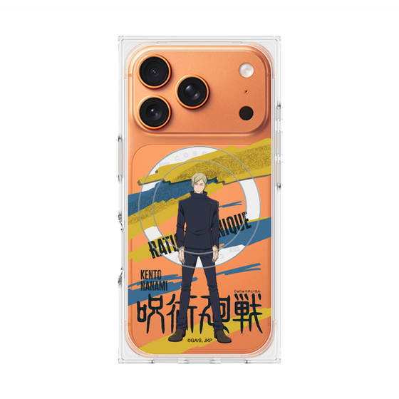 プレミアムスクエアケース with MagSafe［ 呪術廻戦 - 立ち絵 - 七海 建人（懐玉・玉折） ］