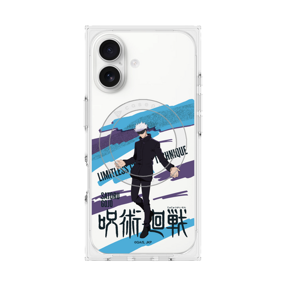 プレミアムスクエアケース with MagSafe［ 呪術廻戦 - 立ち絵 - 五条 悟 ］