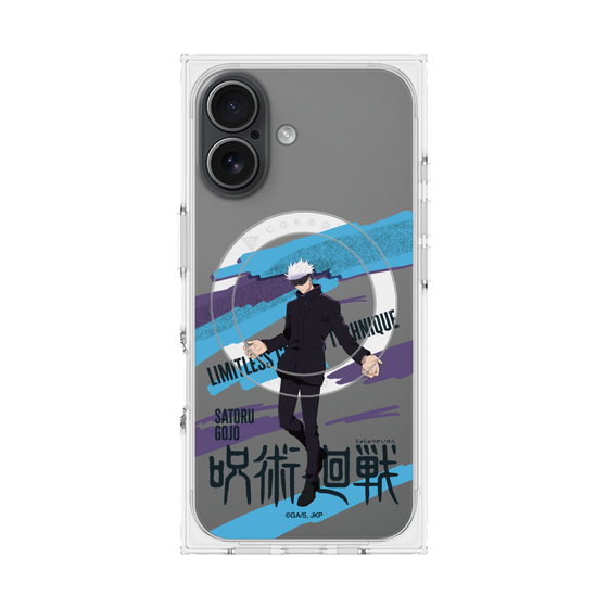 プレミアムスクエアケース with MagSafe［ 呪術廻戦 - 立ち絵 - 五条 悟 ］