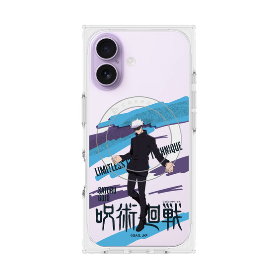 プレミアムスクエアケース with MagSafe［ 呪術廻戦 - 立ち絵 - 五条 悟 ］