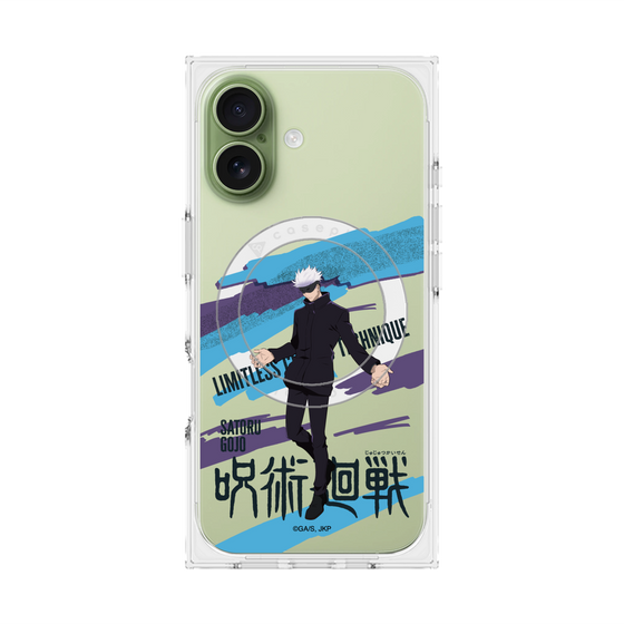 プレミアムスクエアケース with MagSafe［ 呪術廻戦 - 立ち絵 - 五条 悟 ］