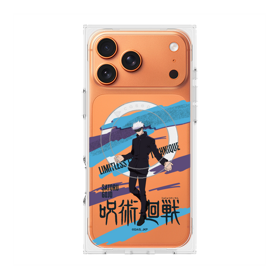 プレミアムスクエアケース with MagSafe［ 呪術廻戦 - 立ち絵 - 五条 悟 ］