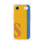 プレミアムスクエアケース with MagSafe［ オリジナル - initial color line - S orange ］