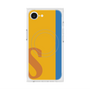 プレミアムスクエアケース with MagSafe［ オリジナル - initial color line - S orange ］
