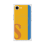 プレミアムスクエアケース with MagSafe［ オリジナル - initial color line - S orange ］