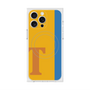 プレミアムスクエアケース with MagSafe［ オリジナル - initial color line - T orange ］