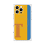 プレミアムスクエアケース with MagSafe［ オリジナル - initial color line - T orange ］