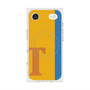 プレミアムスクエアケース with MagSafe［ オリジナル - initial color line - T orange ］