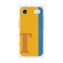 プレミアムスクエアケース with MagSafe［ オリジナル - initial color line - T orange ］