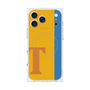 プレミアムスクエアケース with MagSafe［ オリジナル - initial color line - T orange ］