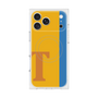 プレミアムスクエアケース with MagSafe［ オリジナル - initial color line - T orange ］