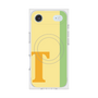 プレミアムスクエアケース with MagSafe［ オリジナル - initial color line - T yellow ］