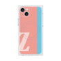 プレミアムスクエアケース with MagSafe［ オリジナル - initial color line - Z pink ］