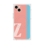 プレミアムスクエアケース with MagSafe［ オリジナル - initial color line - Z pink ］