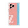 プレミアムスクエアケース with MagSafe［ オリジナル - initial color line - Z pink ］