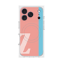 プレミアムスクエアケース with MagSafe［ オリジナル - initial color line - Z pink ］