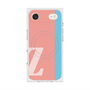 プレミアムスクエアケース with MagSafe［ オリジナル - initial color line - Z pink ］