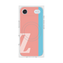 プレミアムスクエアケース with MagSafe［ オリジナル - initial color line - Z pink ］