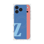プレミアムスクエアケース with MagSafe［ オリジナル - initial color line - Z blue ］