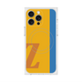 プレミアムスクエアケース with MagSafe［ オリジナル - initial color line - Z orange ］
