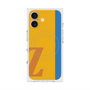 プレミアムスクエアケース with MagSafe［ オリジナル - initial color line - Z orange ］