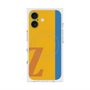 プレミアムスクエアケース with MagSafe［ オリジナル - initial color line - Z orange ］