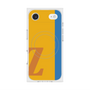 プレミアムスクエアケース with MagSafe［ オリジナル - initial color line - Z orange ］