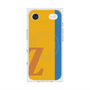 プレミアムスクエアケース with MagSafe［ オリジナル - initial color line - Z orange ］