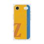 プレミアムスクエアケース with MagSafe［ オリジナル - initial color line - Z orange ］