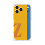 プレミアムスクエアケース with MagSafe［ オリジナル - initial color line - Z orange ］