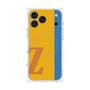 プレミアムスクエアケース with MagSafe［ オリジナル - initial color line - Z orange ］