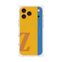 プレミアムスクエアケース with MagSafe［ オリジナル - initial color line - Z orange ］