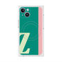 プレミアムスクエアケース with MagSafe［ オリジナル - initial color line - Z green ］