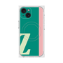 プレミアムスクエアケース with MagSafe［ オリジナル - initial color line - Z green ］