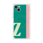 プレミアムスクエアケース with MagSafe［ オリジナル - initial color line - Z green ］
