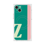 プレミアムスクエアケース with MagSafe［ オリジナル - initial color line - Z green ］