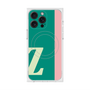 プレミアムスクエアケース with MagSafe［ オリジナル - initial color line - Z green ］