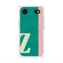 プレミアムスクエアケース with MagSafe［ オリジナル - initial color line - Z green ］
