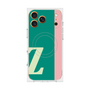 プレミアムスクエアケース with MagSafe［ オリジナル - initial color line - Z green ］
