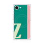 プレミアムスクエアケース with MagSafe［ オリジナル - initial color line - Z green ］