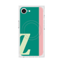 プレミアムスクエアケース with MagSafe［ オリジナル - initial color line - Z green ］