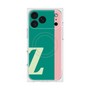 プレミアムスクエアケース with MagSafe［ オリジナル - initial color line - Z green ］
