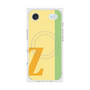 プレミアムスクエアケース with MagSafe［ オリジナル - initial color line - Z yellow ］
