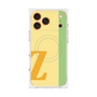 プレミアムスクエアケース with MagSafe［ オリジナル - initial color line - Z yellow ］