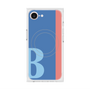 プレミアムスクエアケース with MagSafe［ オリジナル - initial color line - B blue ］