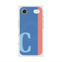 プレミアムスクエアケース with MagSafe［ オリジナル - initial color line - C blue ］